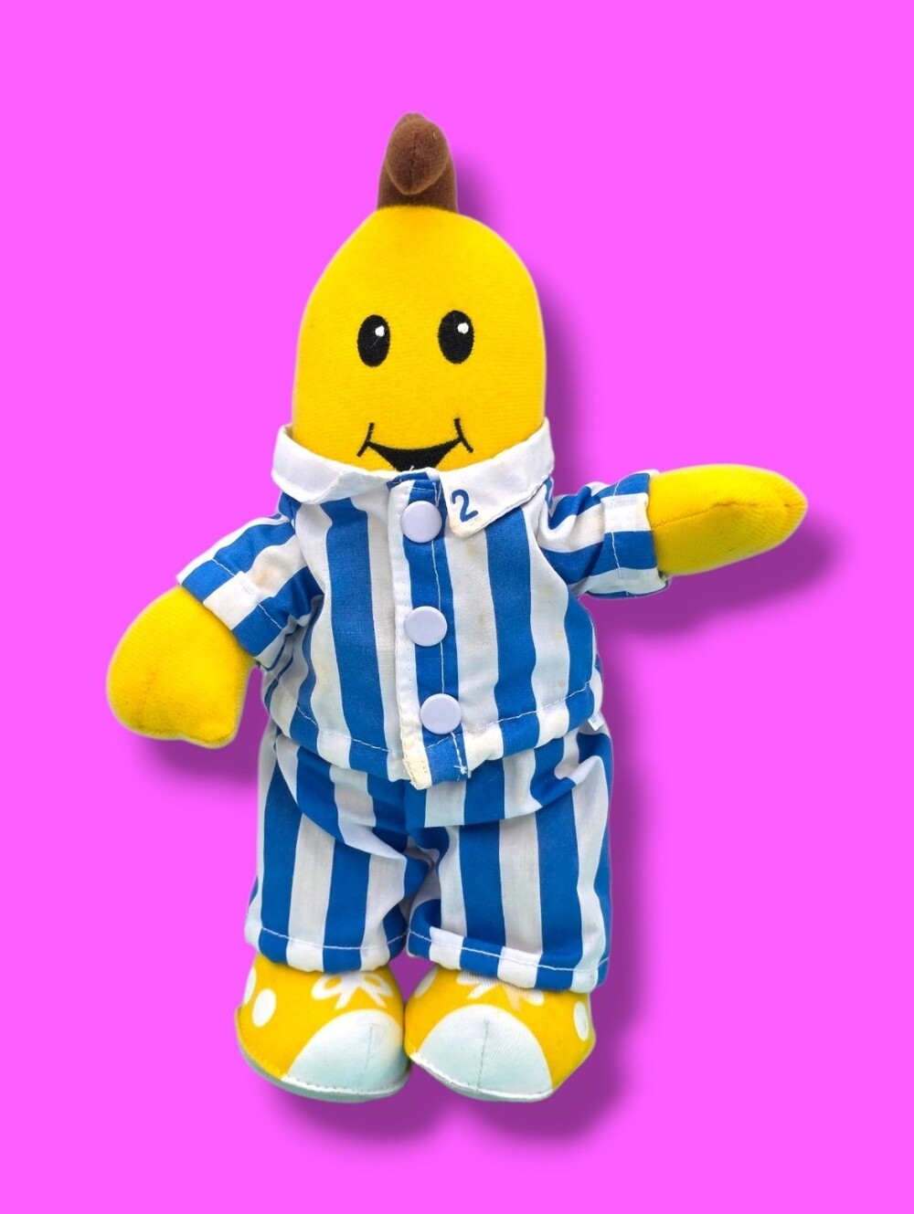 Vintage Tomy Bananas in Pyjamas B2 Plush Doll
